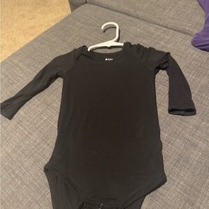 Kyte baby Black Long Sleeve Baby One-Piece
